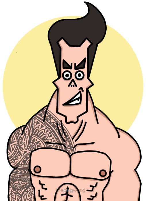 Body Building Vector Art Cartoon PNG body building,vector,cartton,body,men,workout,